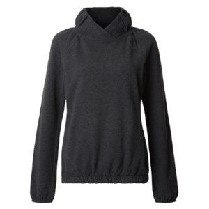 Lululemon After All Pullover - Heathered Black Size 6